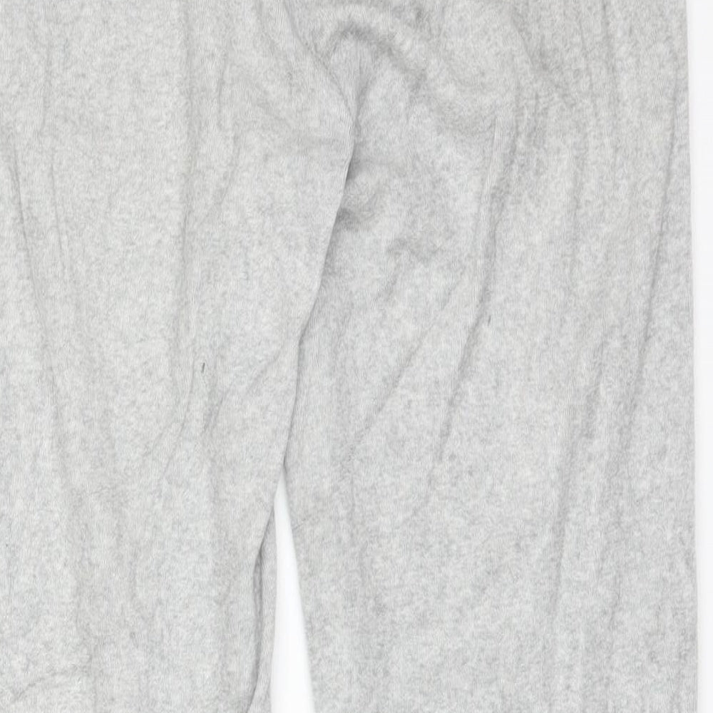 DENIM CO Womens Grey  Cotton Jogger Trousers Size 14 L27 in Regular