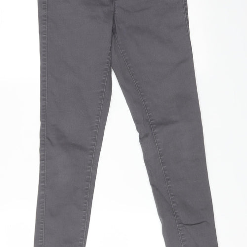 CAMAIEU Womens Grey  Cotton Jegging Jeans Size 8 L29 in Regular
