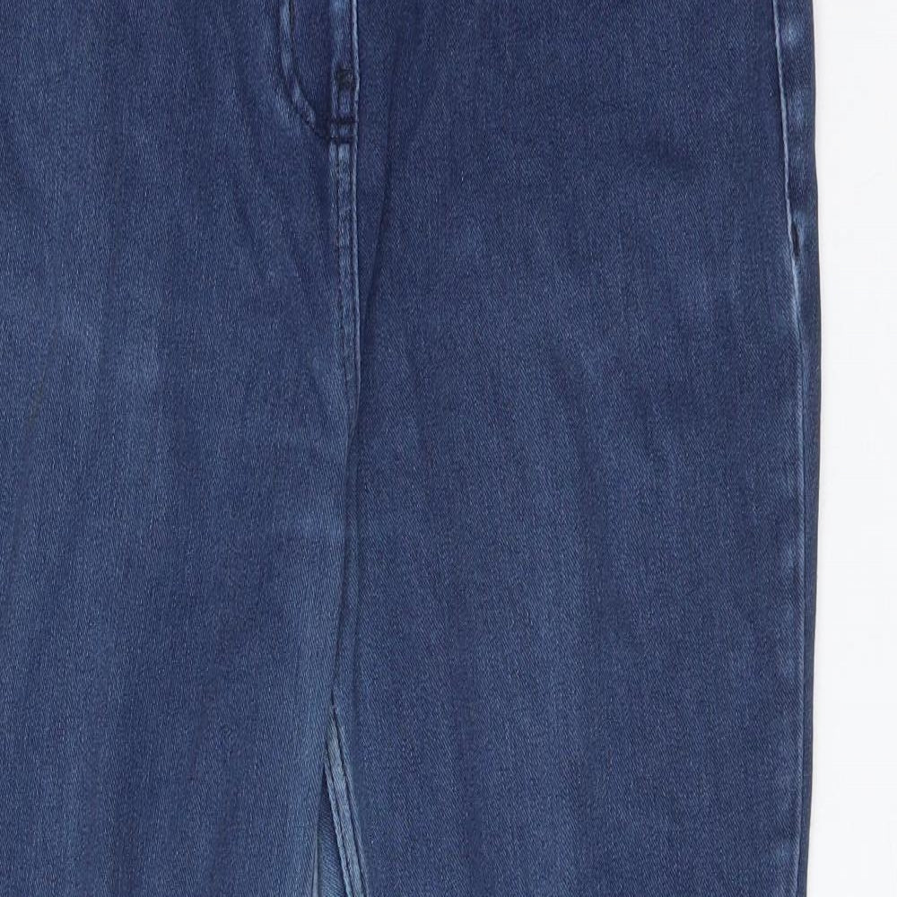 NEXT Womens Blue  Cotton Jegging Jeans Size 14 L24 in Regular