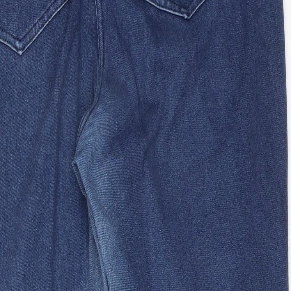 NEXT Womens Blue  Cotton Jegging Jeans Size 14 L24 in Regular