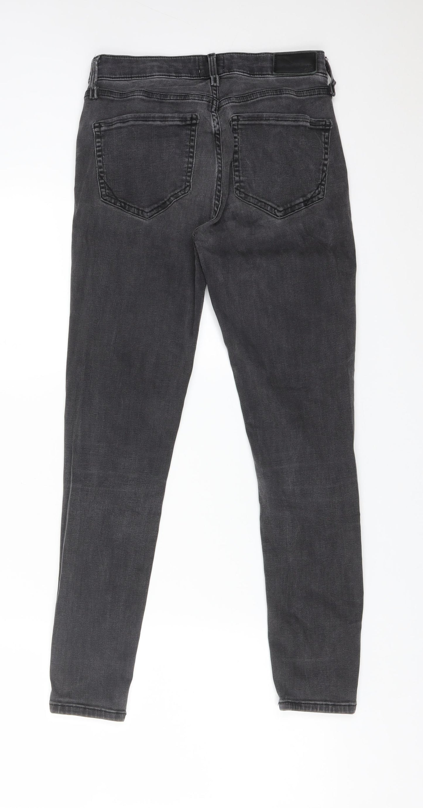 River Island Womens Black  Cotton Skinny Jeans Size 8 L25 in Regular