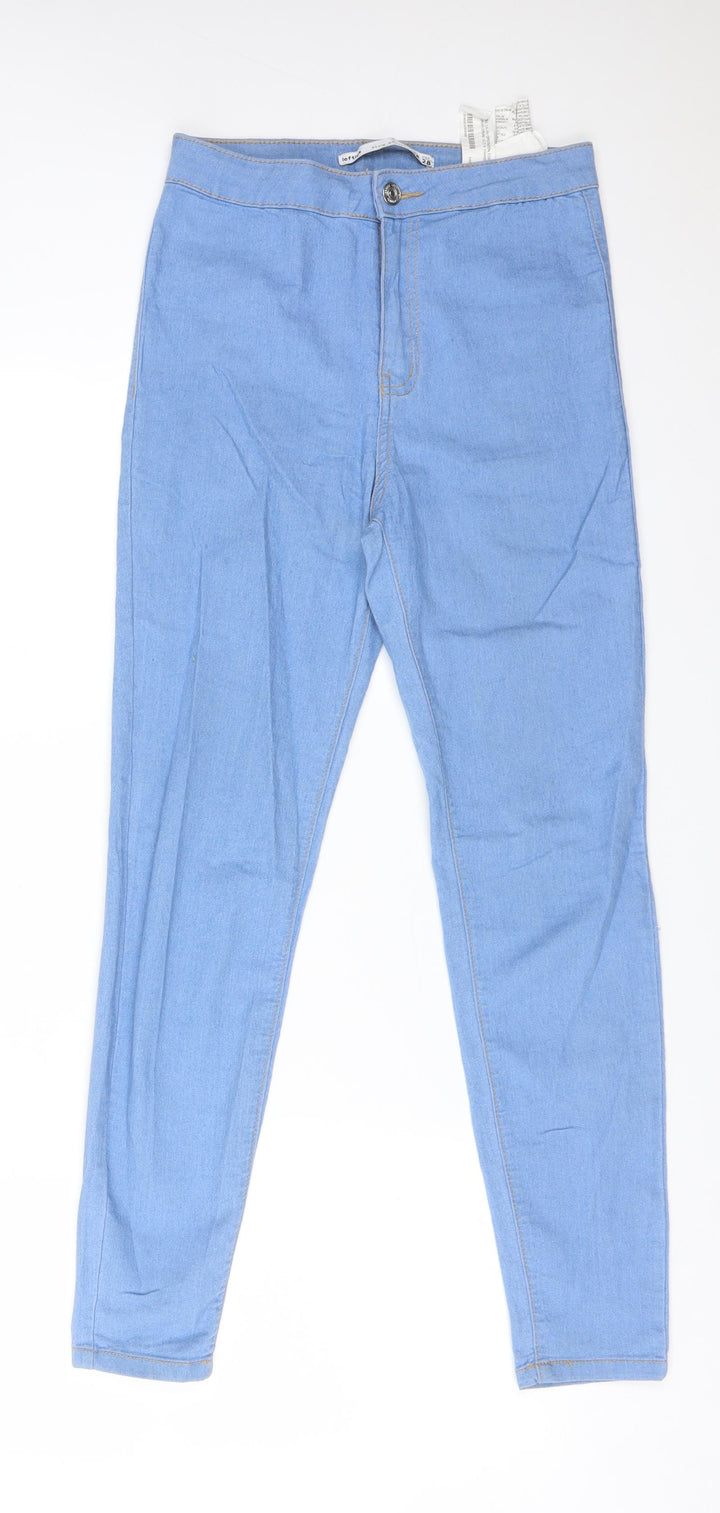 LEFTIES Womens Blue  Cotton Jegging Jeans Size 10 L27 in Regular