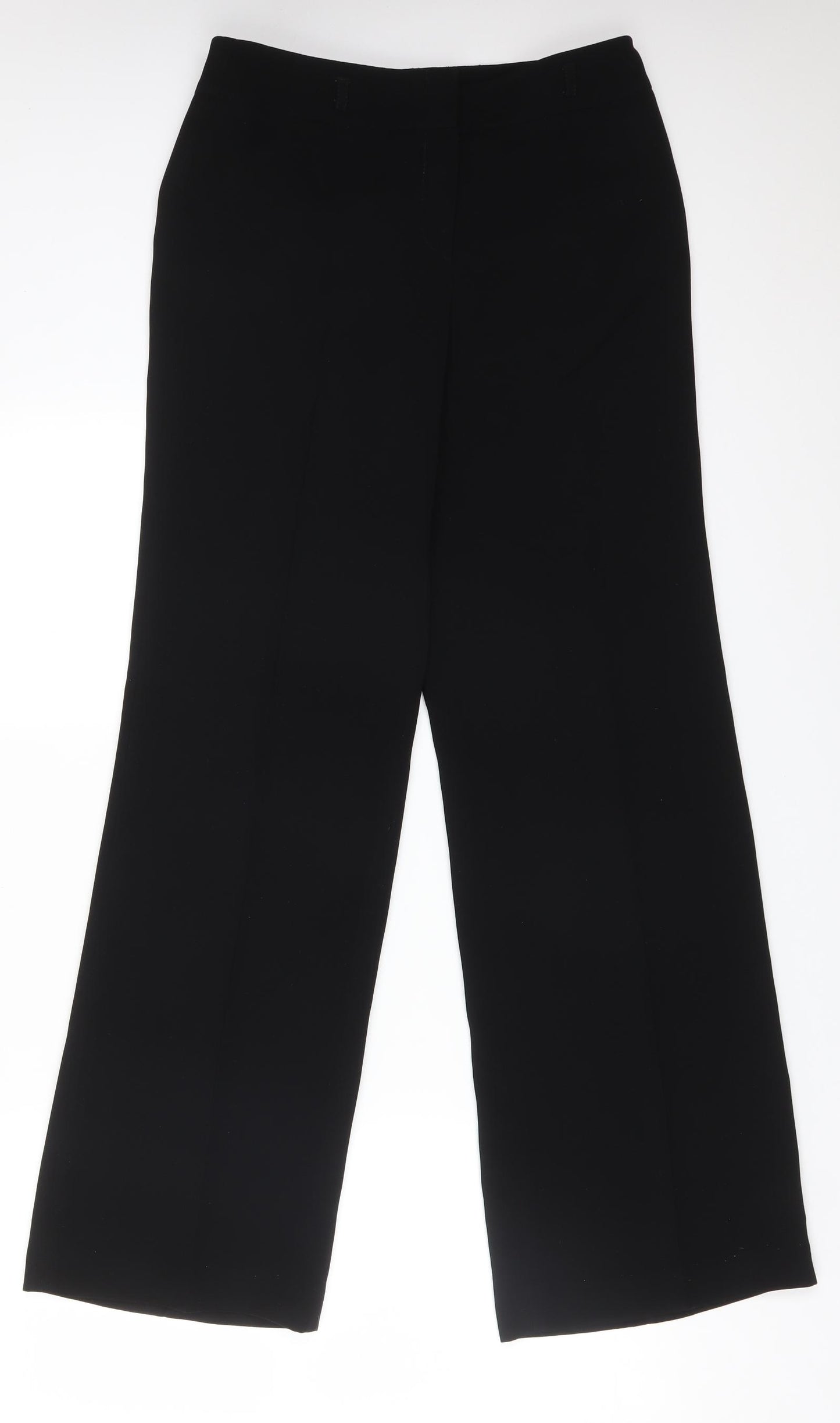 Principles Womens Black  Polyester Trousers  Size 10 L31 in Regular
