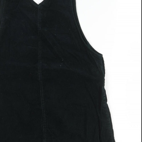 New Look Womens Green   Pinafore/Dungaree Dress  Size 16  V-Neck
