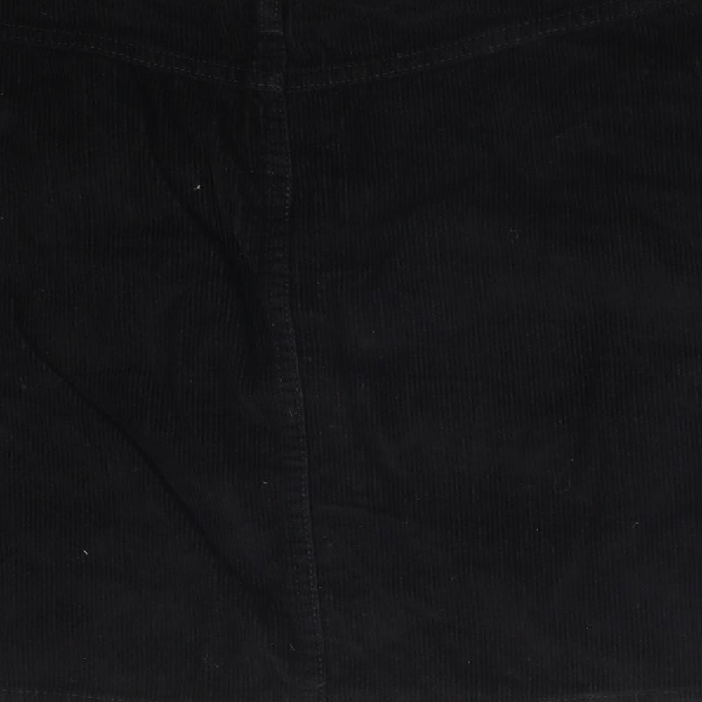 DENIM CO Womens Black  Cotton Straight & Pencil Skirt Size 14