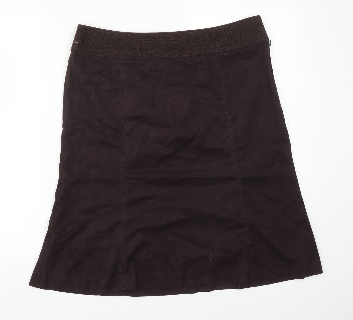 NEXT Womens Brown  Polyester Straight & Pencil Skirt Size 16
