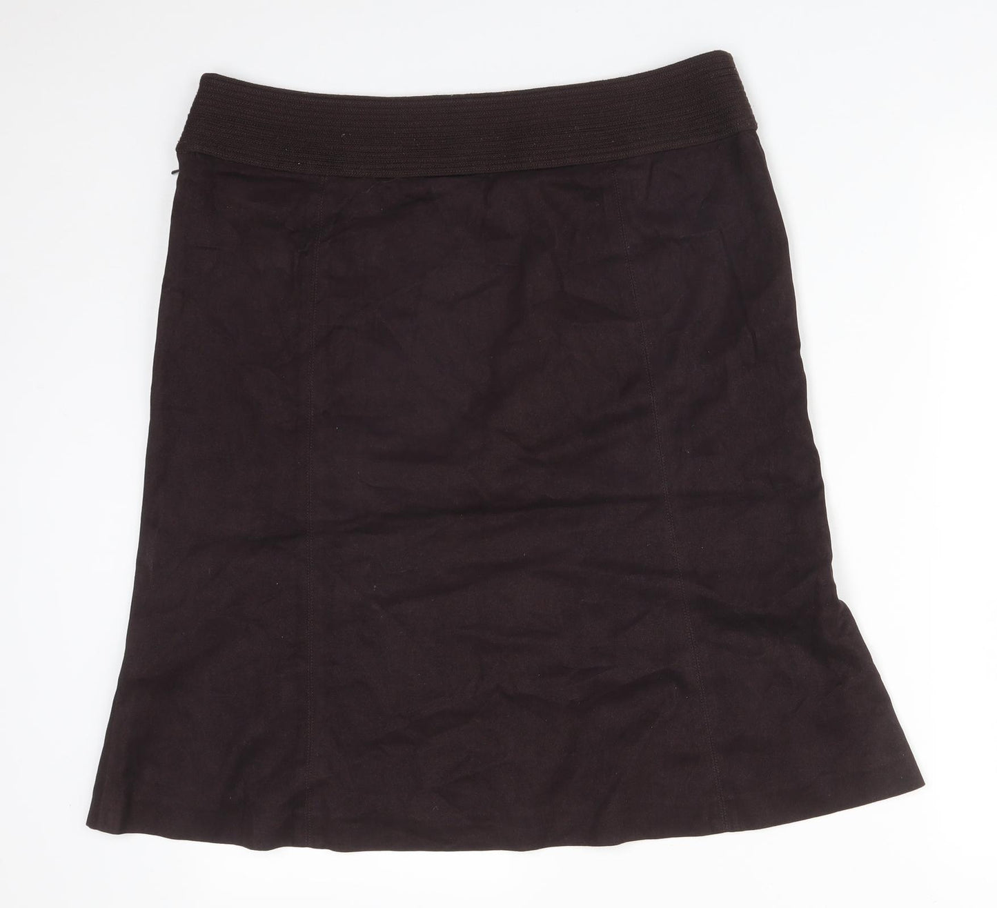NEXT Womens Brown  Polyester Straight & Pencil Skirt Size 16