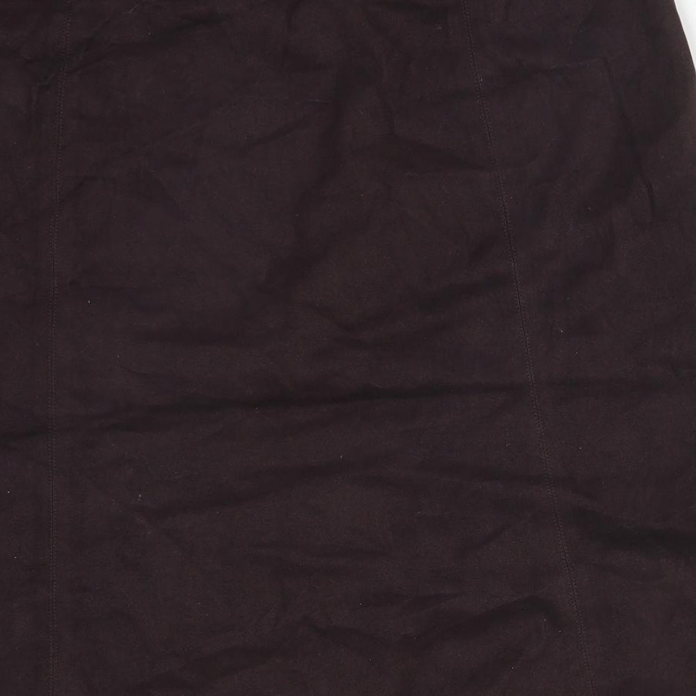 NEXT Womens Brown  Polyester Straight & Pencil Skirt Size 16