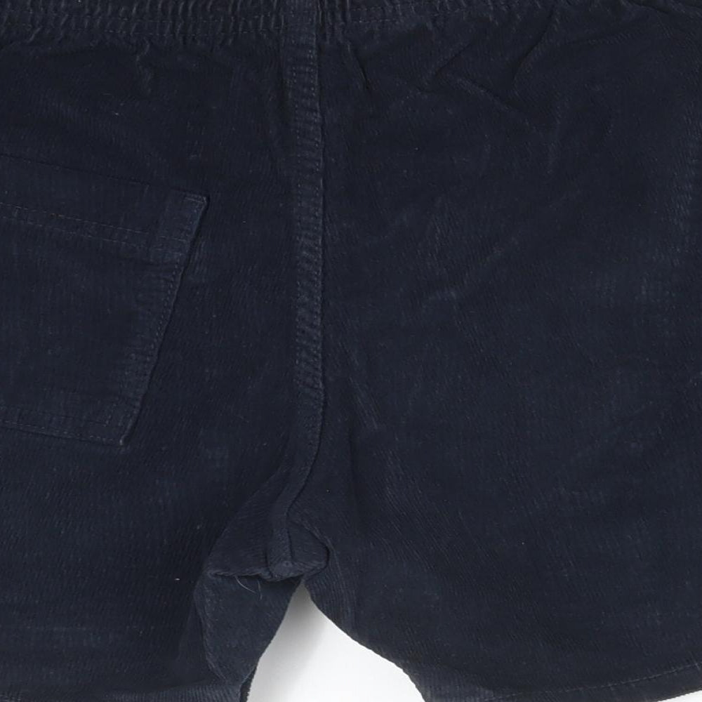 CORDUROY Womens Blue  Cotton  Shorts Size 31 in L4 in Regular