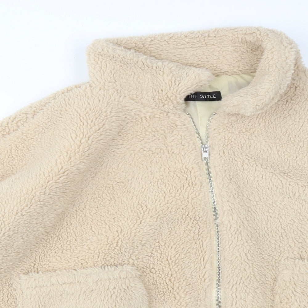 In the Style Womens Brown   Jacket Coat Size 14