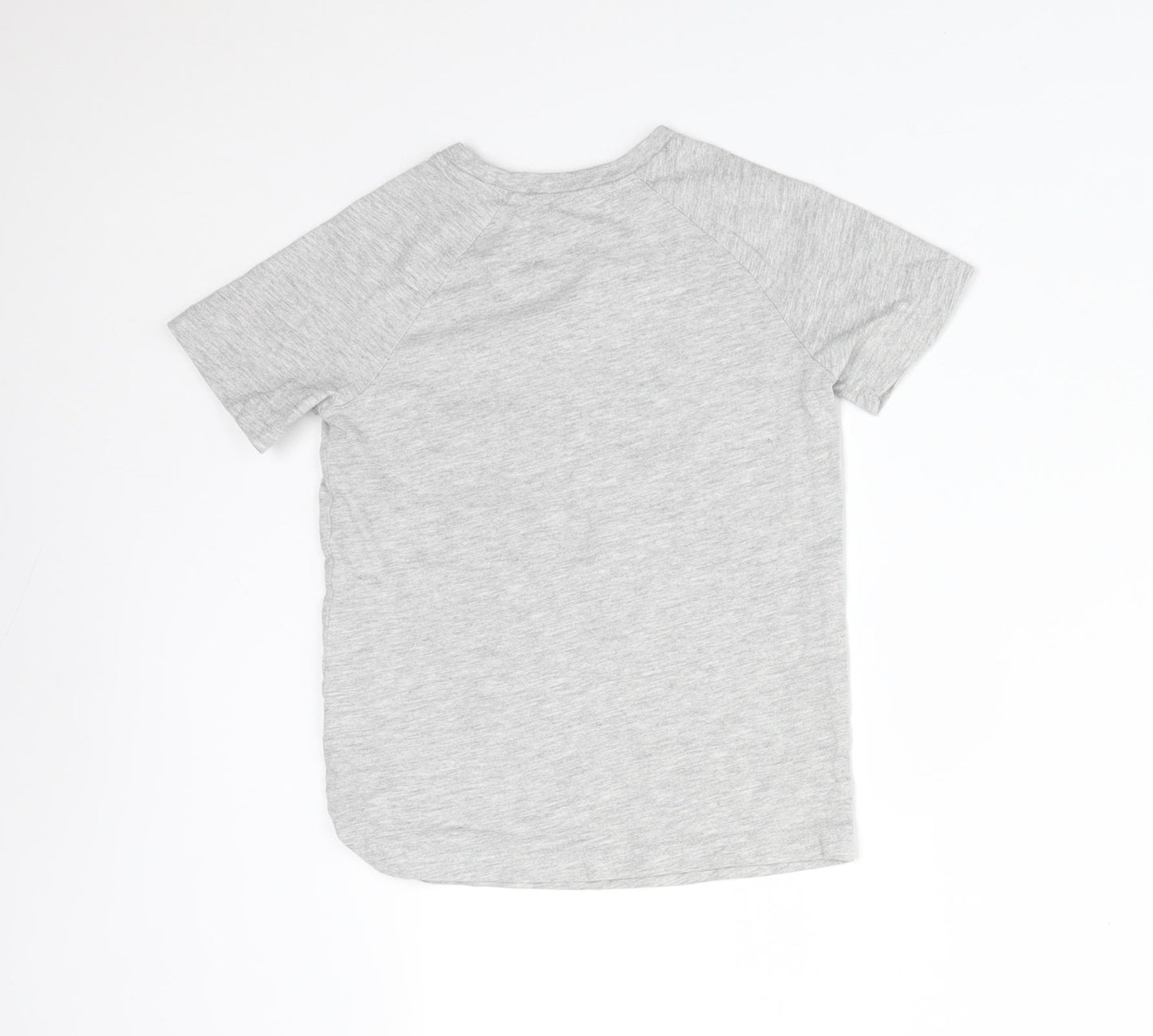 TU Boys Grey  Cotton Basic T-Shirt Size 4 Years Round Neck  - ROCK ON