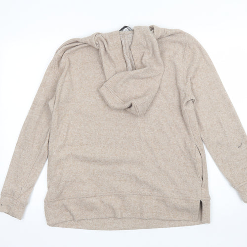 F&F Womens Brown  Polyester Pullover Hoodie Size 12