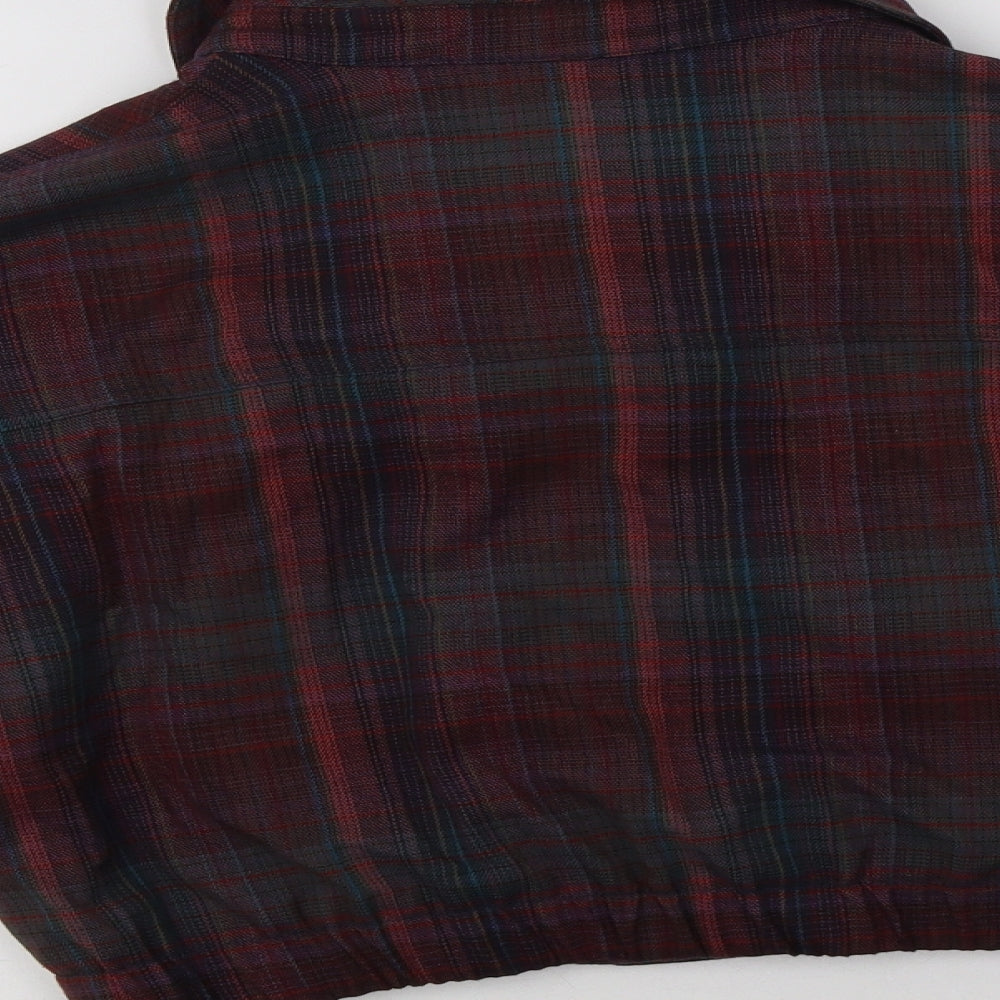 Urban Outfitters Womens Purple Check  Jacket  Size XS