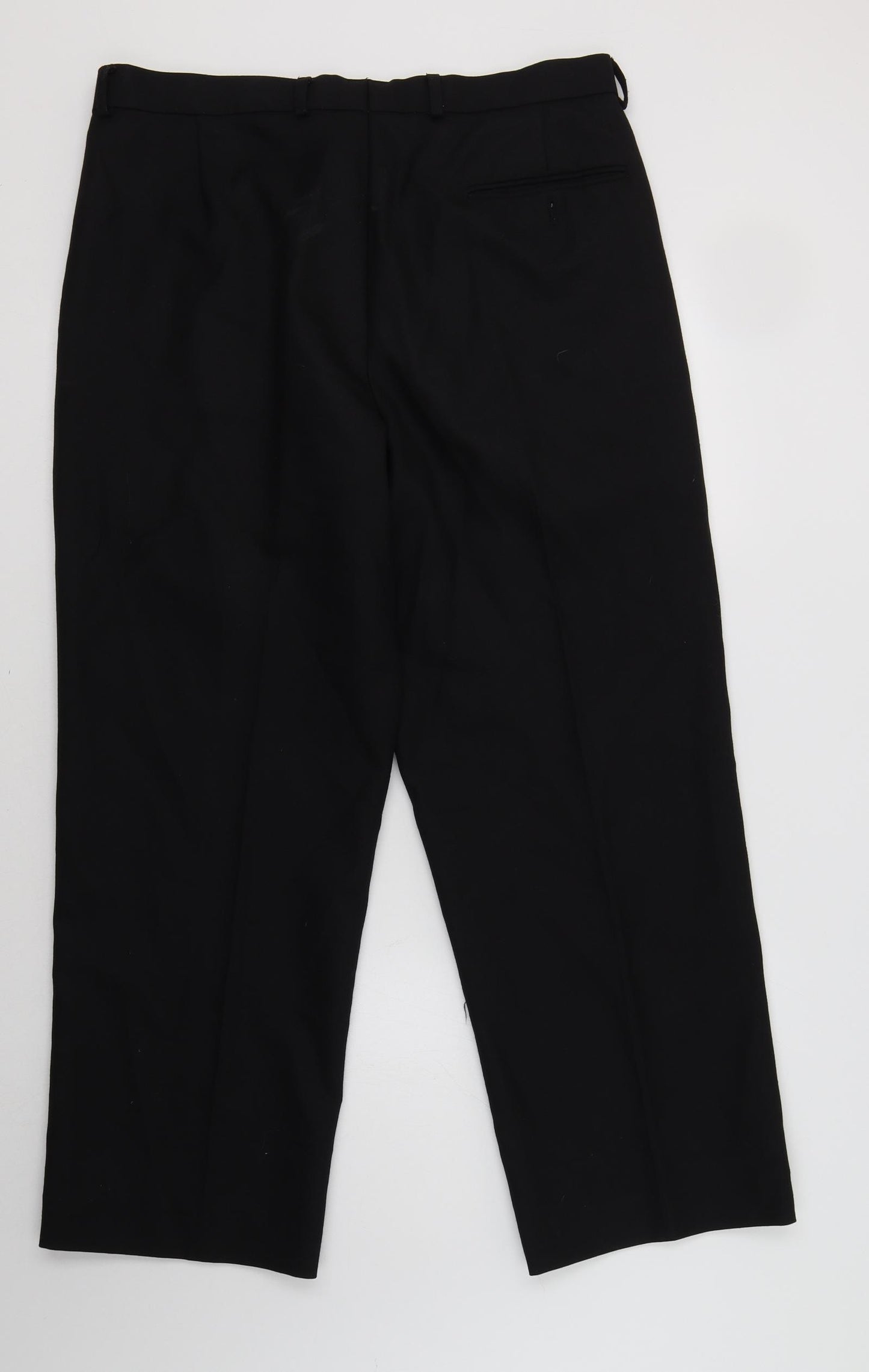 Miller Raynes Mens Black   Dress Pants Trousers Size 34 L28 in Regular