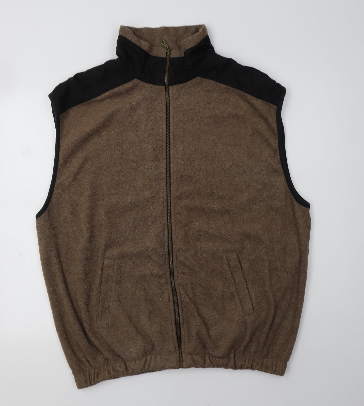 C&A Mens Brown   Gilet Waistcoat Size XL