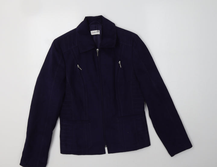 Gelco Womens Purple   Jacket  Size 10