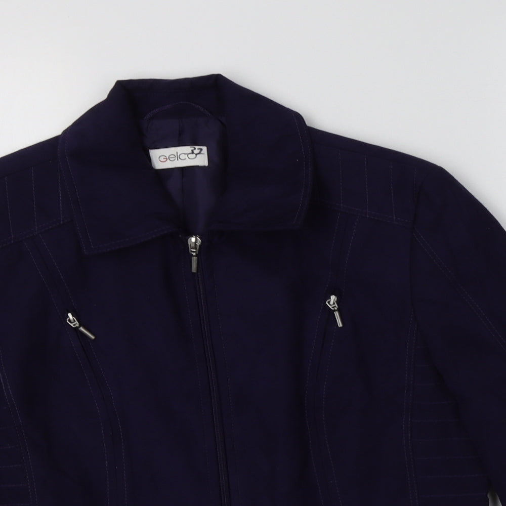 Gelco Womens Purple   Jacket  Size 10
