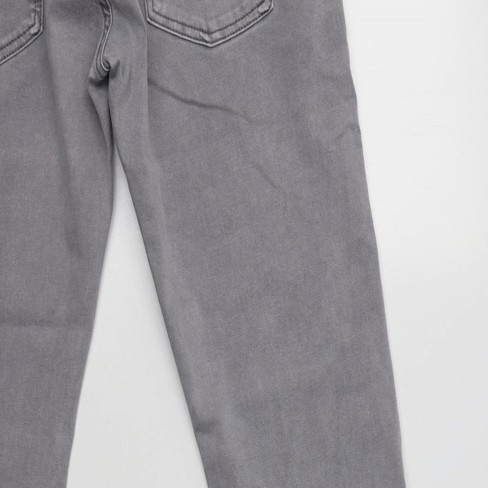 NEXT Mens Grey  Cotton Skinny Jeans Size 34 L31 in Regular