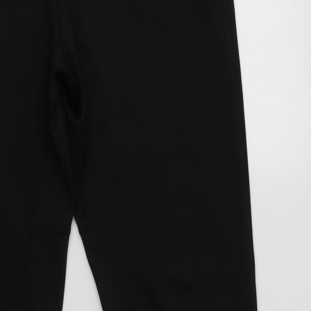 JACK & JONES Mens Black  Polyester Jogger Trousers Size M L30 in Regular