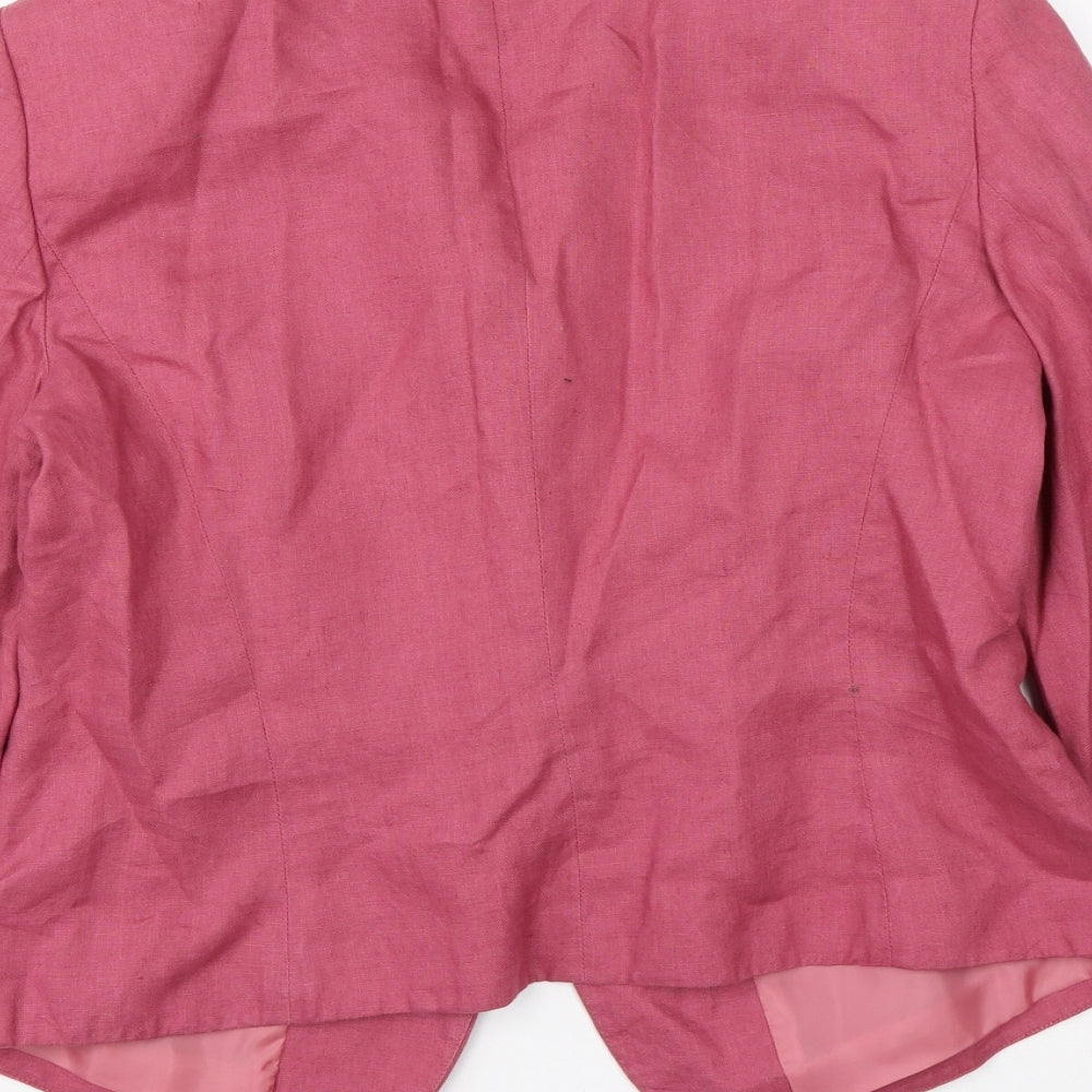 Per Una Womens Pink   Jacket Blazer Size 12
