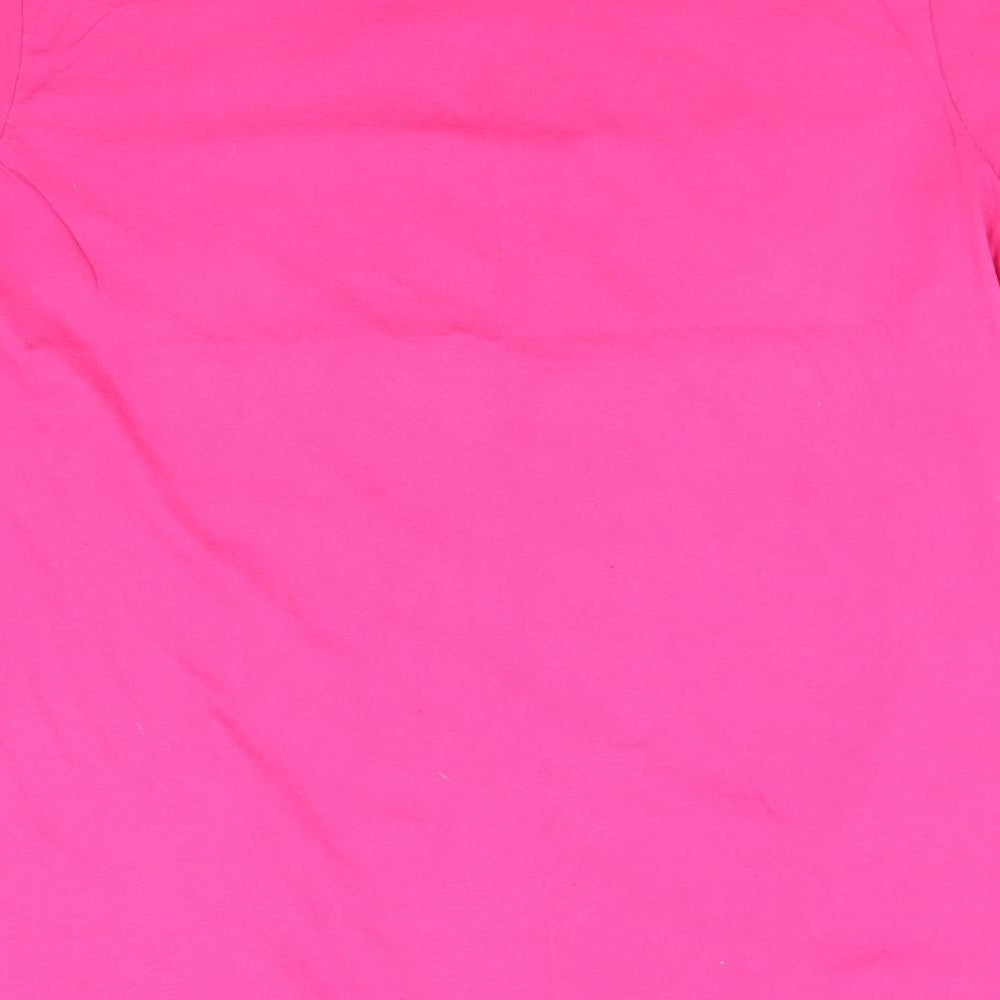 Harry Potter Womens Pink   Basic T-Shirt  Round Neck - Wanna Snuggle with this Muggle?