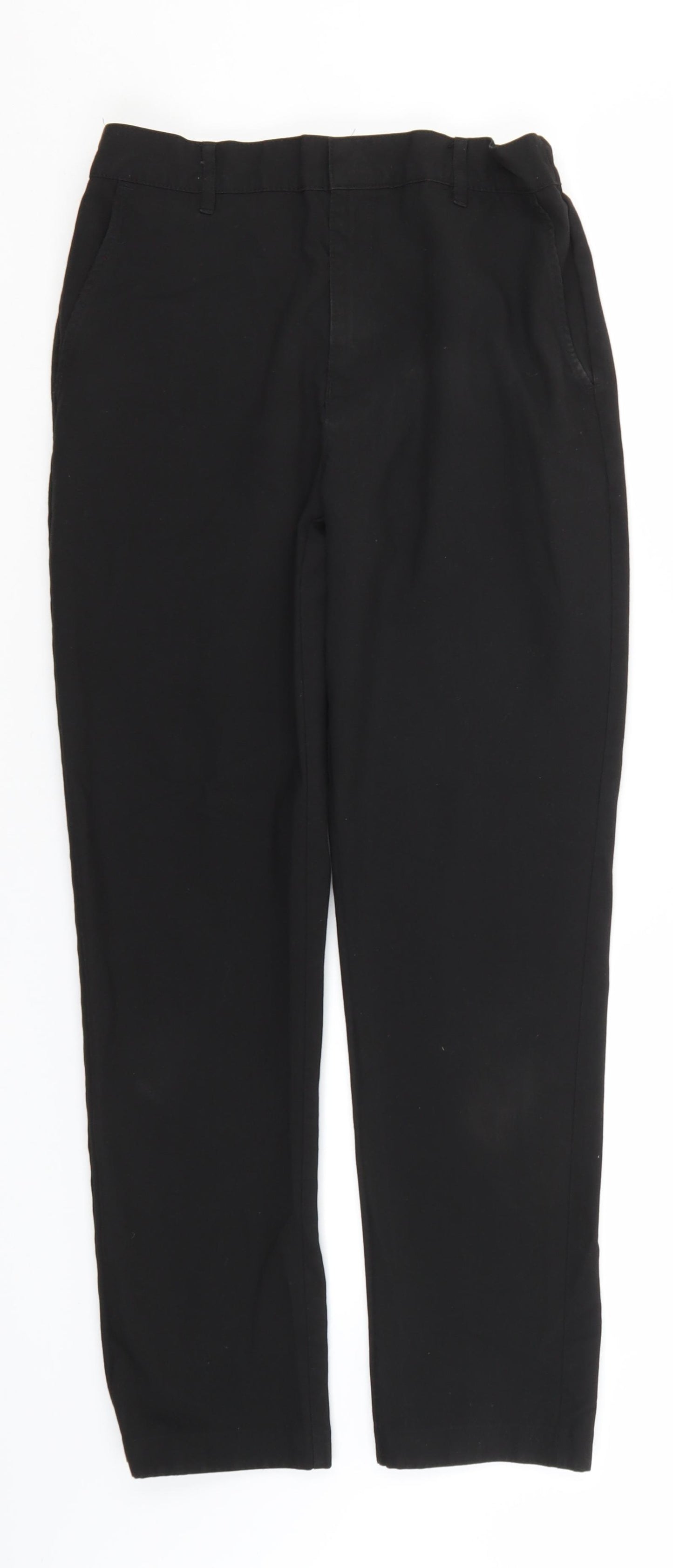 Marks and Spencer Boys Black  Polyester Carpenter Trousers Size 14-15 Years  Regular  - School