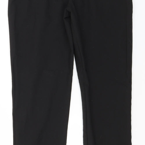 Marks and Spencer Boys Black  Polyester Carpenter Trousers Size 14-15 Years  Regular  - School