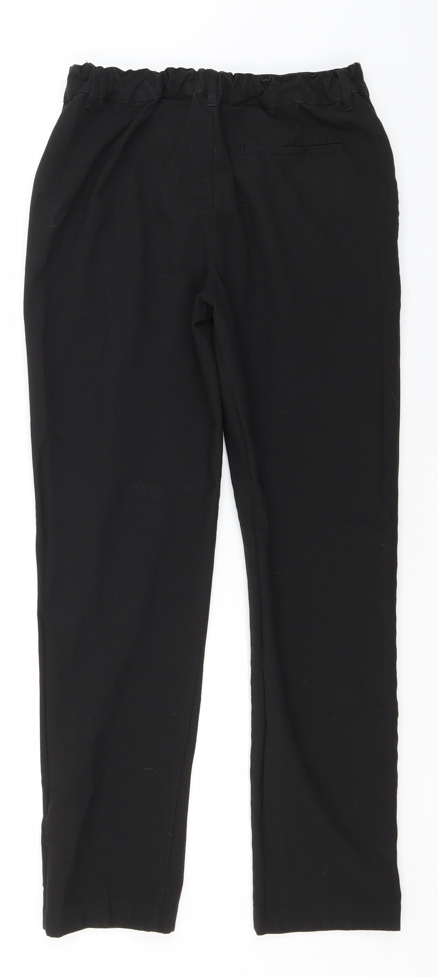 Marks and Spencer Boys Black  Polyester Carpenter Trousers Size 14-15 Years  Regular  - School