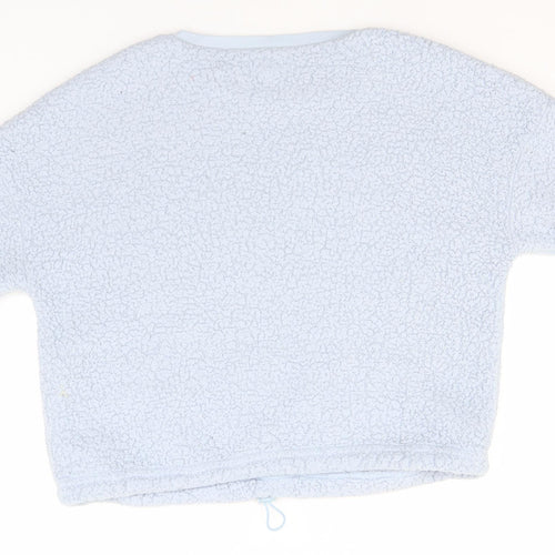 Primark Womens Blue Round Neck  Polyester Pullover Jumper Size 12