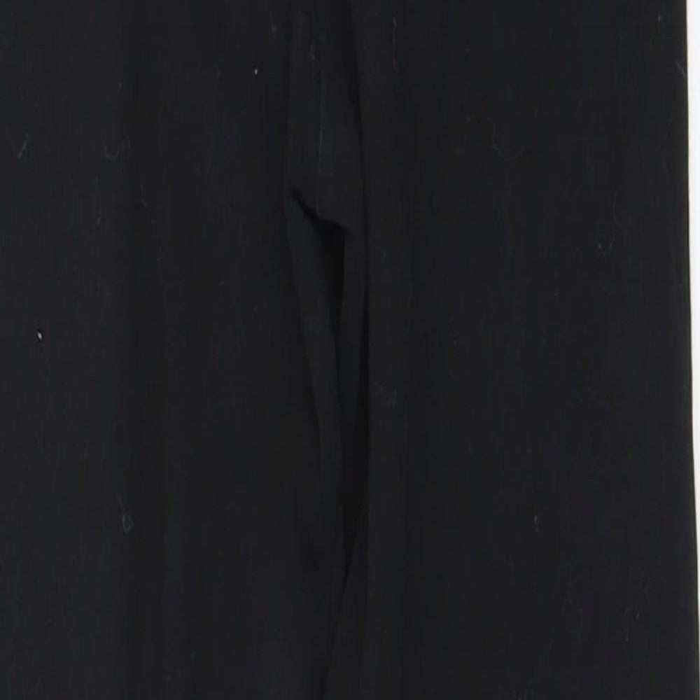 River Island Girls Black  Cotton Jogger Trousers Size 9-10 Years  Regular