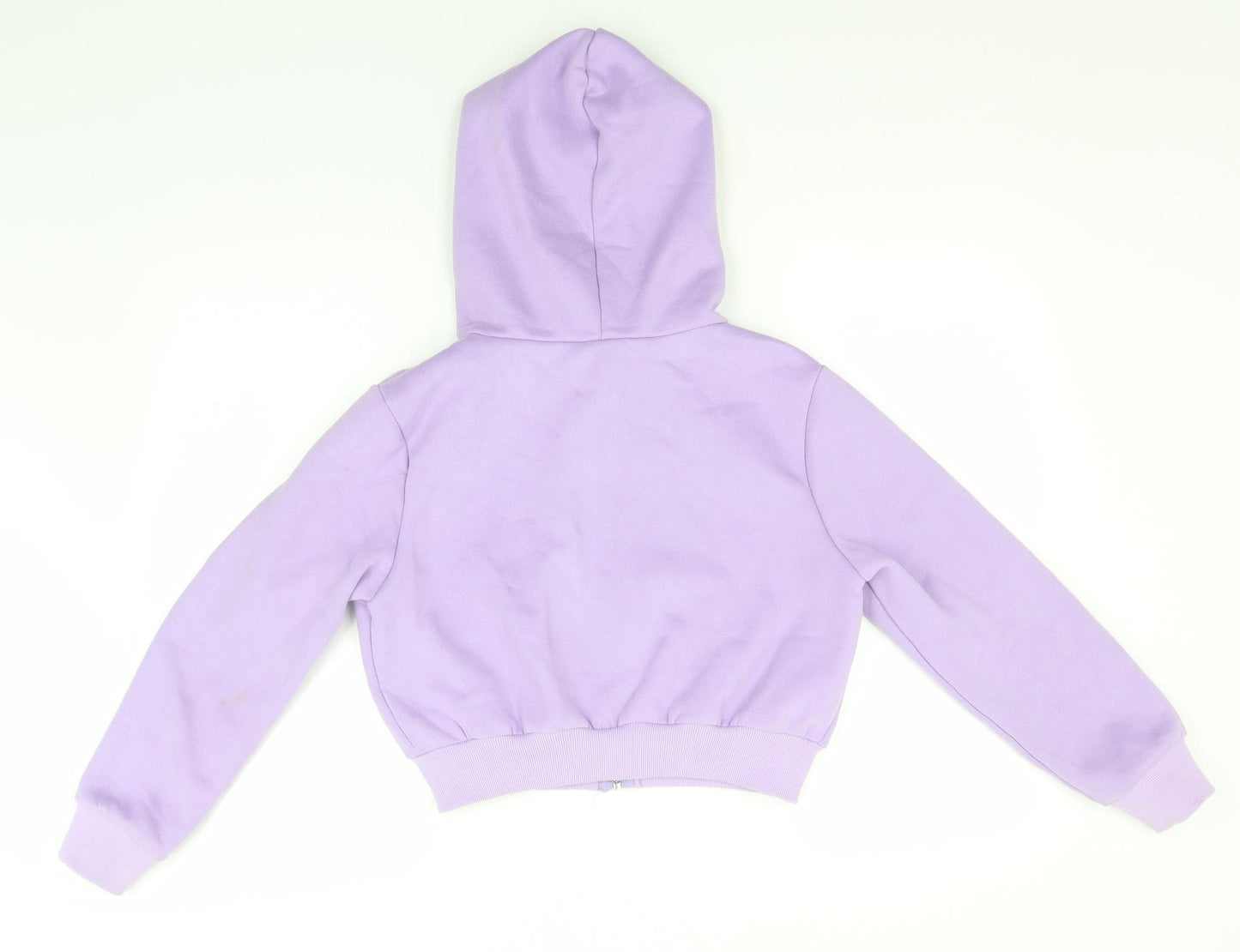 SheIn Womens Blue  Cotton Full Zip Hoodie Size S