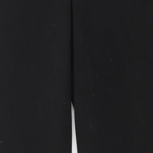 Preworn Womens Black  Polyester Straight Jeans Size 28 in L27 in Regular