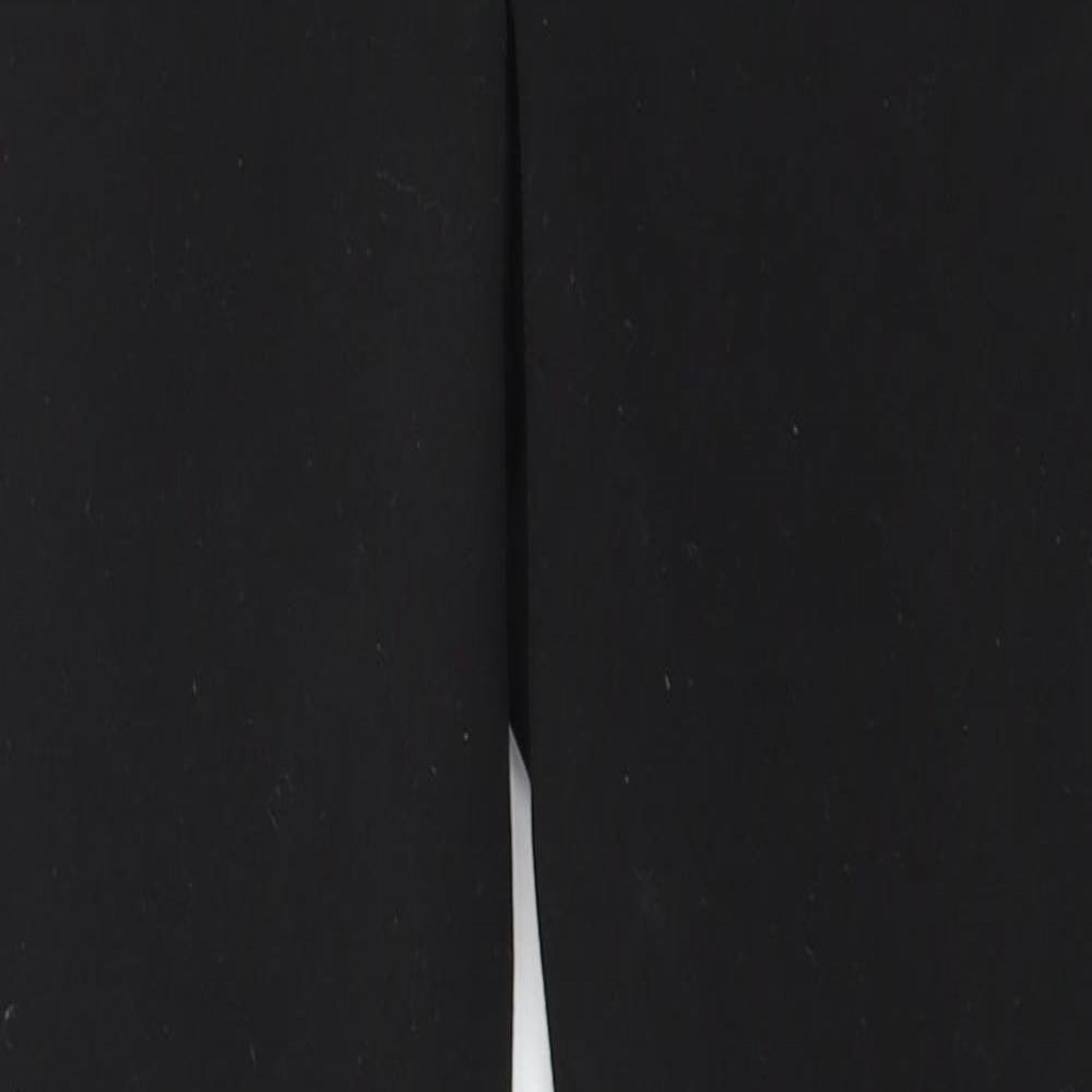 Preworn Womens Black  Polyester Straight Jeans Size 28 in L27 in Regular