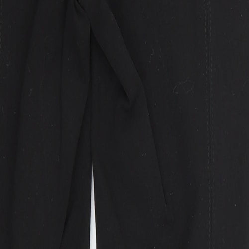 Preworn Womens Black  Polyester Straight Jeans Size 28 in L27 in Regular
