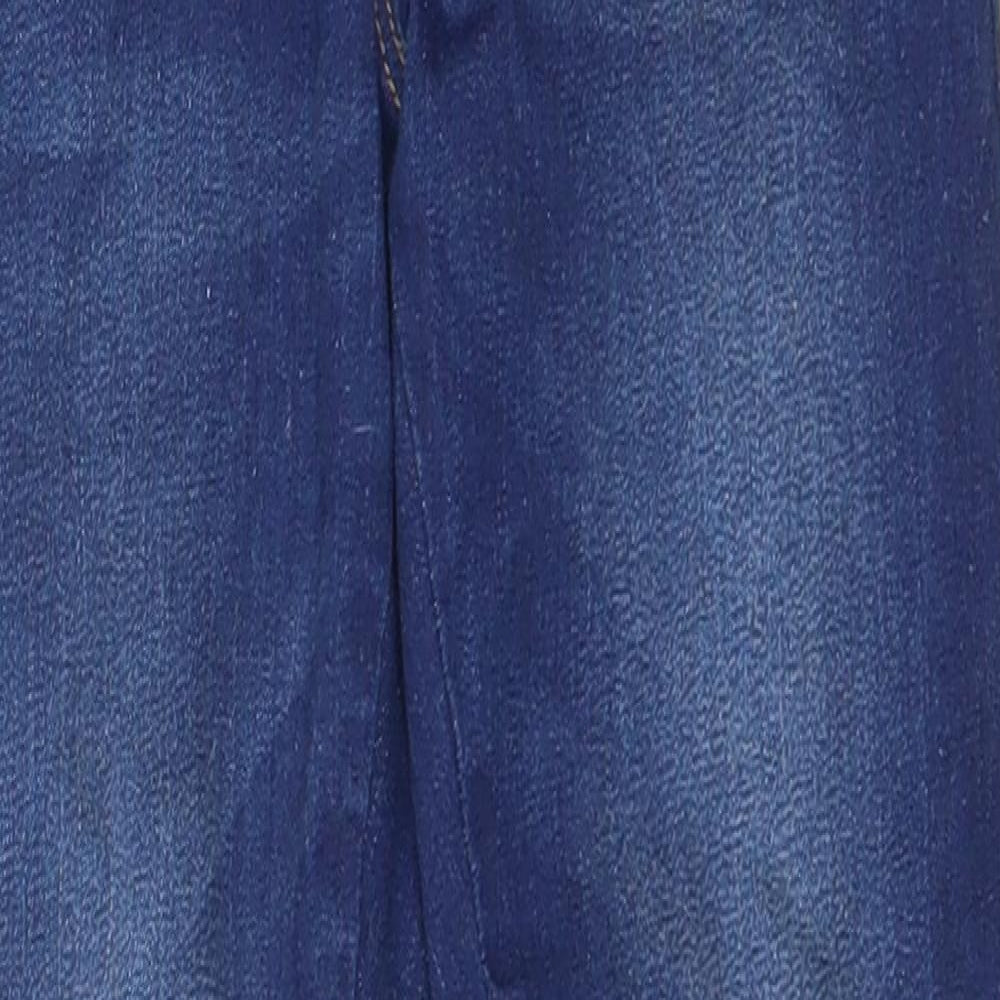 NEXT Girls Blue  Cotton Straight Jeans Size 11 Years  Regular