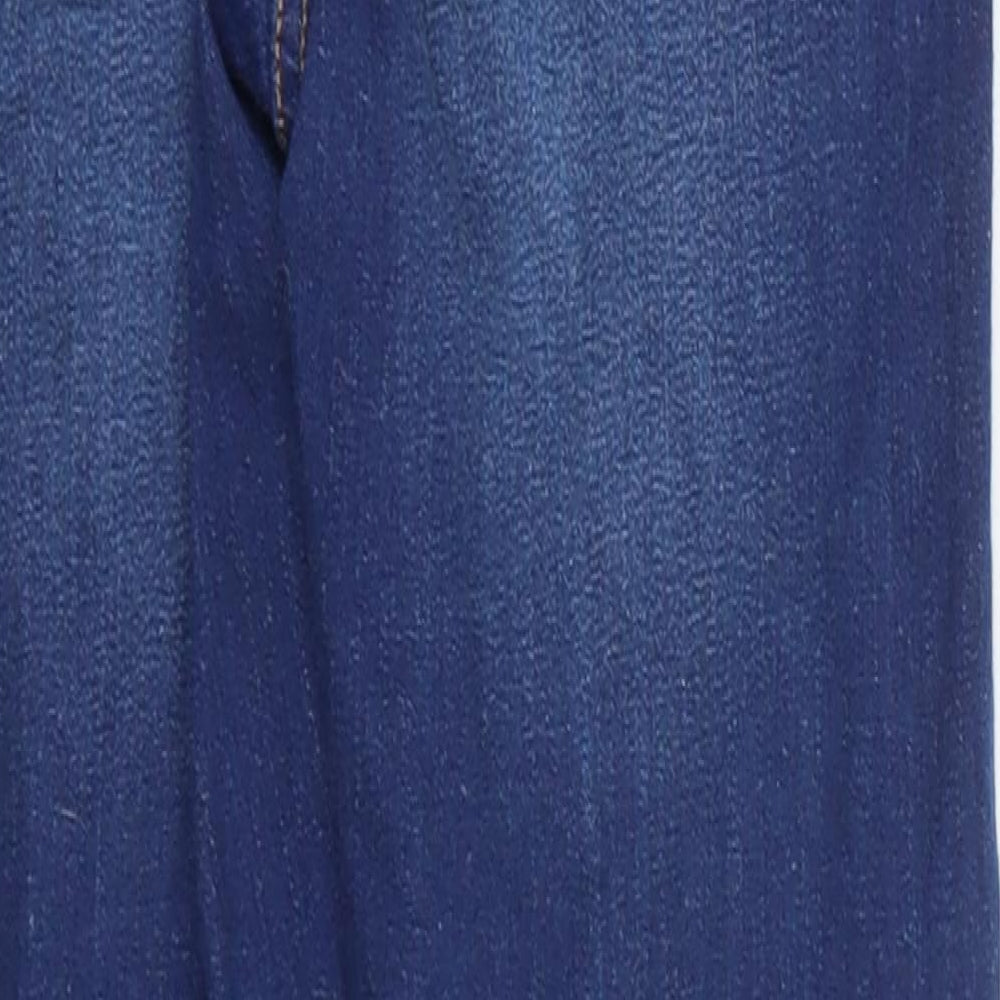 NEXT Girls Blue  Cotton Straight Jeans Size 11 Years  Regular
