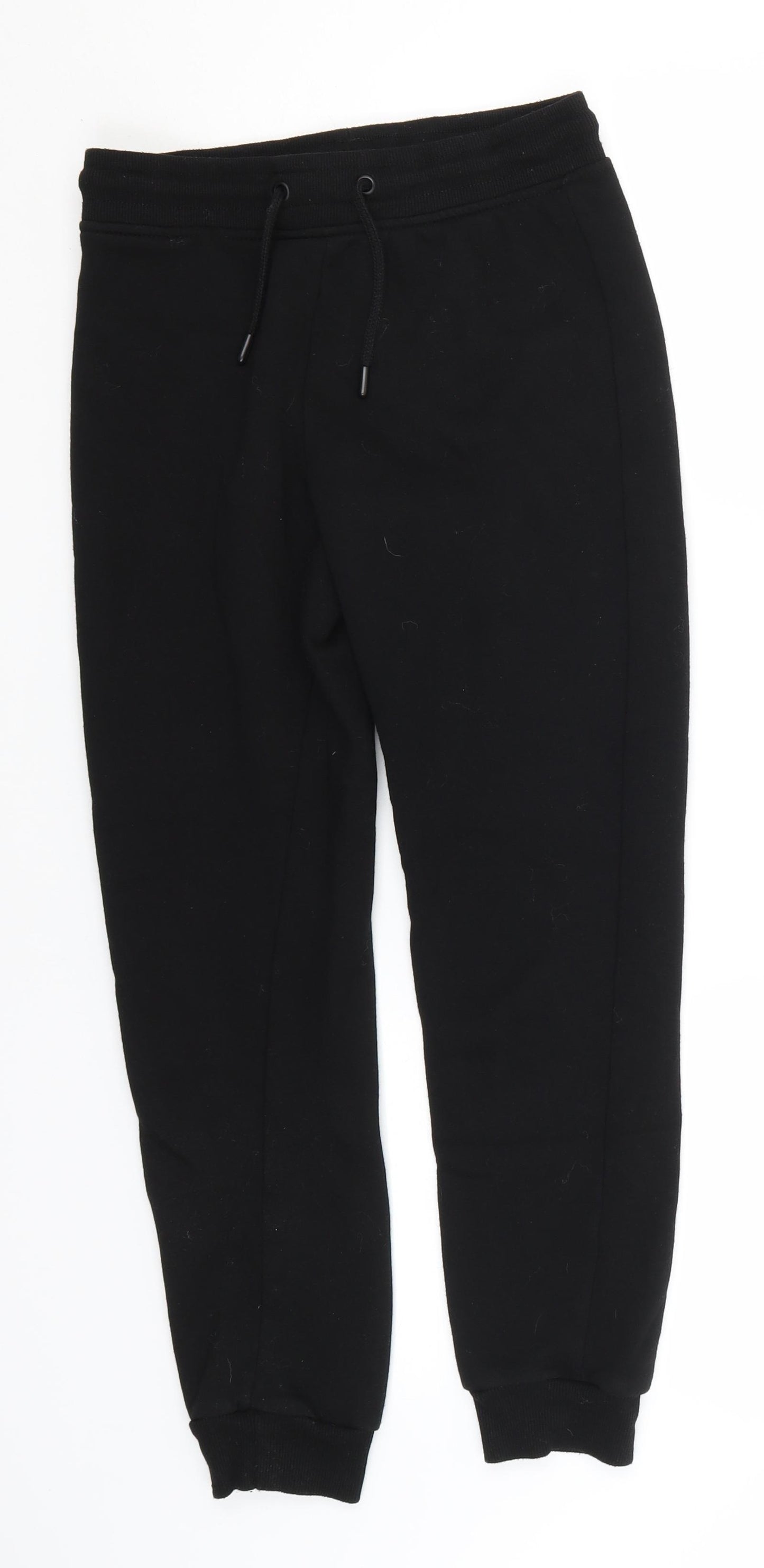 Primark Womens Black  Polyester Sweatpants Trousers Size 6 L26 in Regular