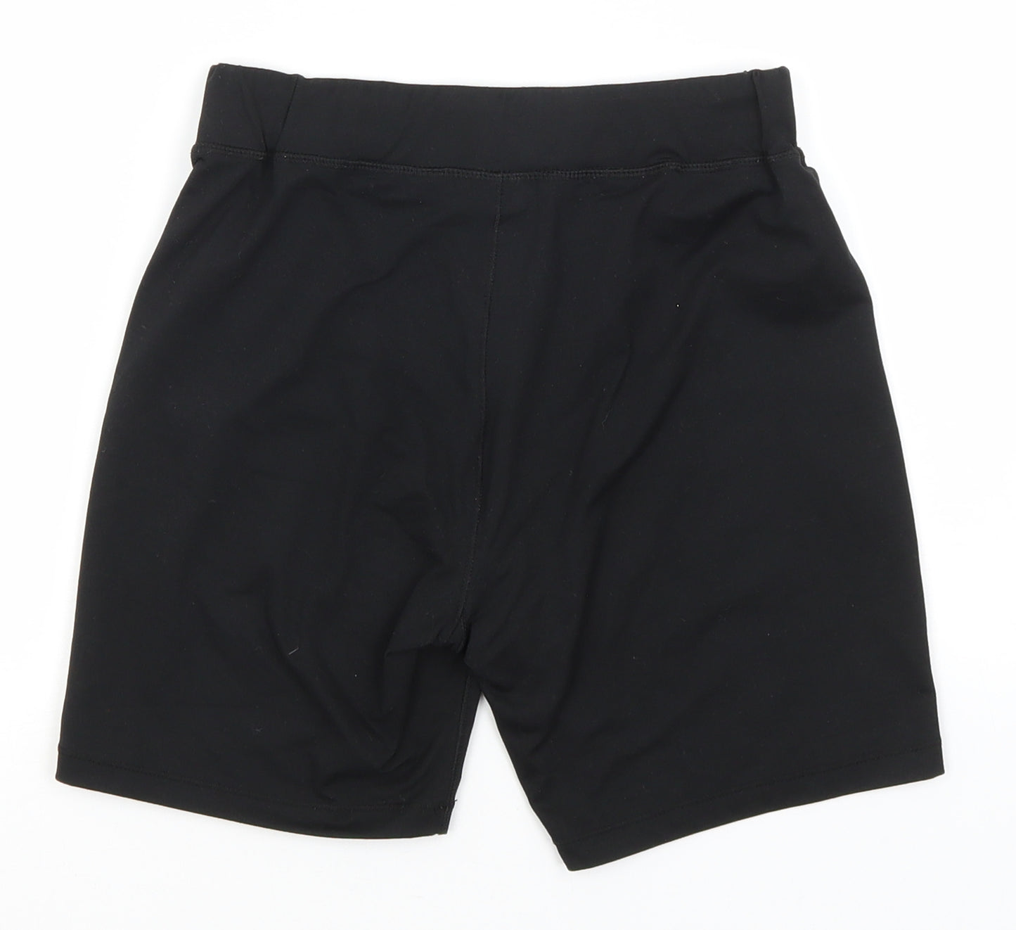 LA Gear Womens Black  Polyester Athletic Shorts Size 8 L7 in Regular