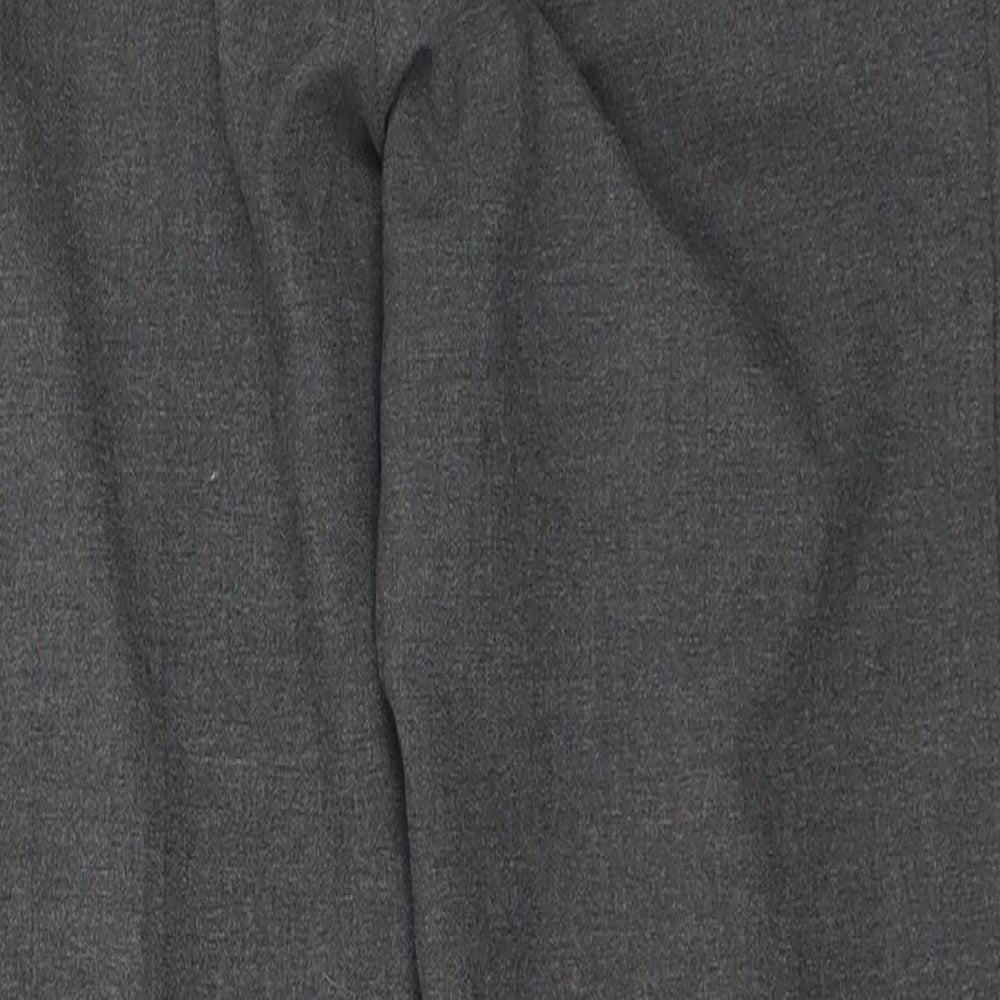 Marks and Spencer Boys Grey  Polyester Dress Pants Trousers Size 10-11 Years  Regular  - School