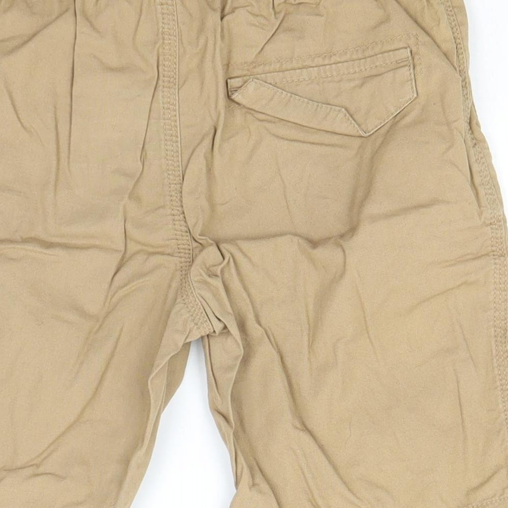 Primark Boys Brown  Cotton Cargo Shorts Size 10-11 Years  Regular