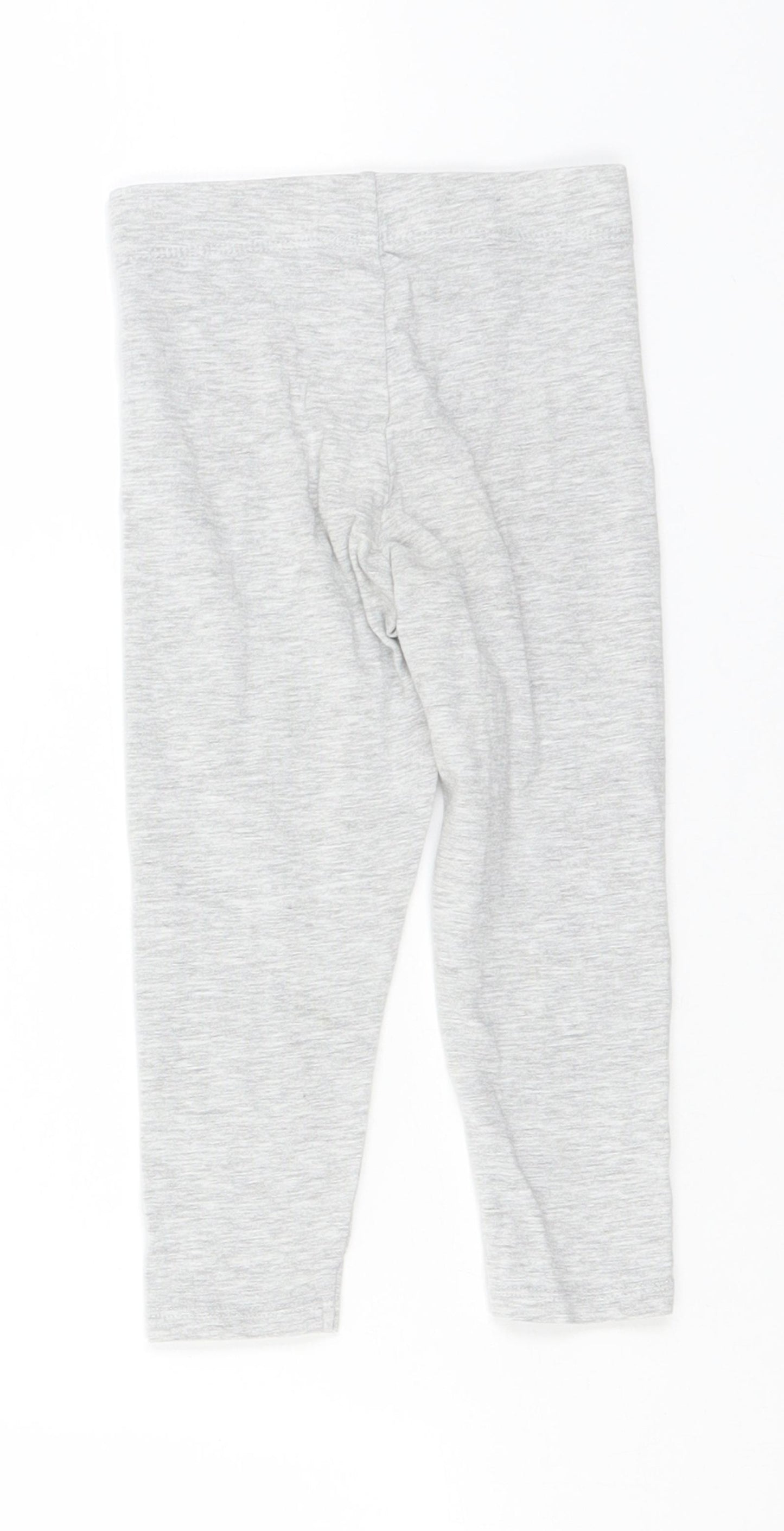 Nutmeg Boys Grey  Cotton Jogger Trousers Size 2-3 Years  Regular