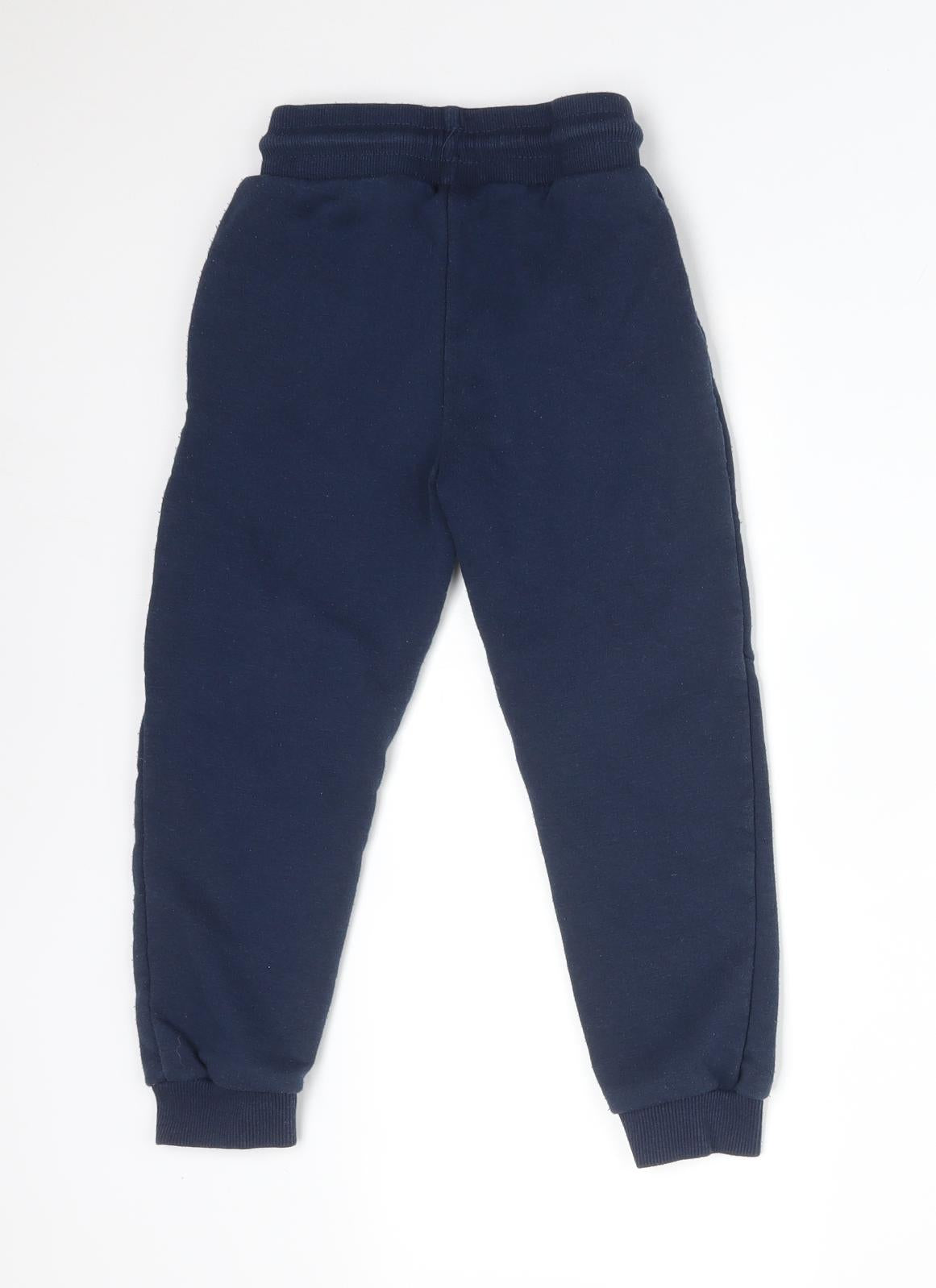 Marvel Boys Blue  Cotton Jogger Trousers Size 4-5 Years  Regular  - HULK