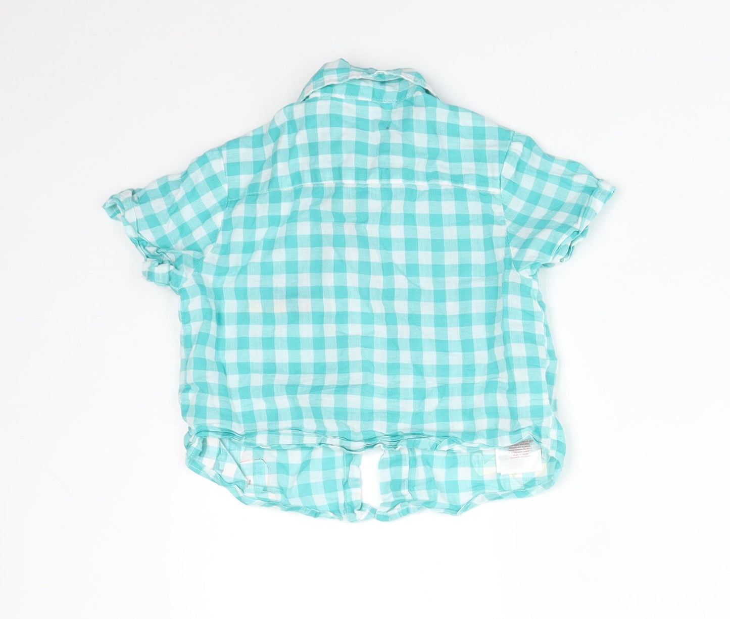 Disney Boys Multicoloured Check Cotton Basic Button-Up Size 12-18 Months Collared  - WINNIE THE POOH AND FRIENDS