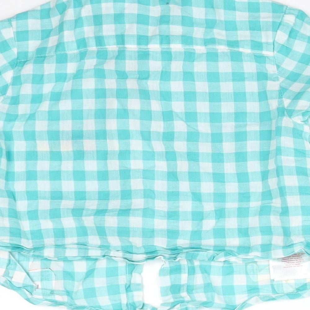 Disney Boys Multicoloured Check Cotton Basic Button-Up Size 12-18 Months Collared  - WINNIE THE POOH AND FRIENDS