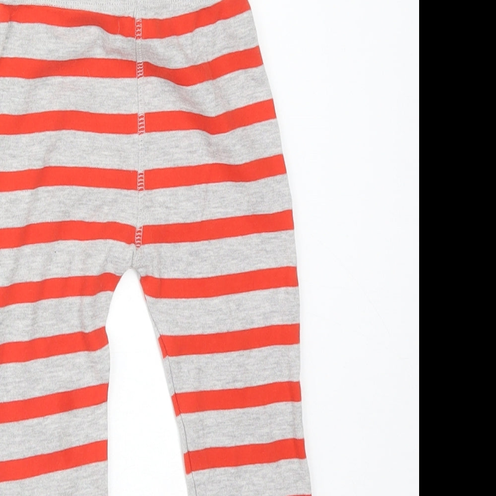 George Girls Multicoloured Striped Cotton  Trousers Size 3-4 Years  Regular  - LEGGINGS