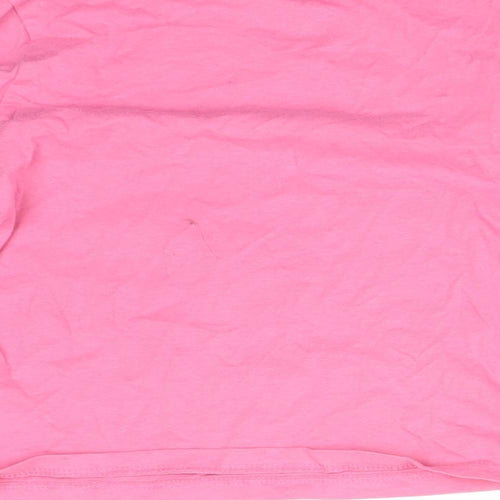 PEP&CO Girls Pink Solid Cotton  Pyjama Top Size 3-4 Years   - HEDGEHOG. JUST HIBERNATING