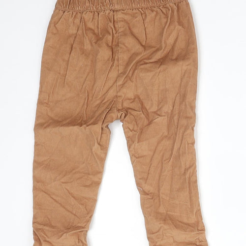 Nutmeg Boys Brown  Cotton  Trousers Size 9-12 Months