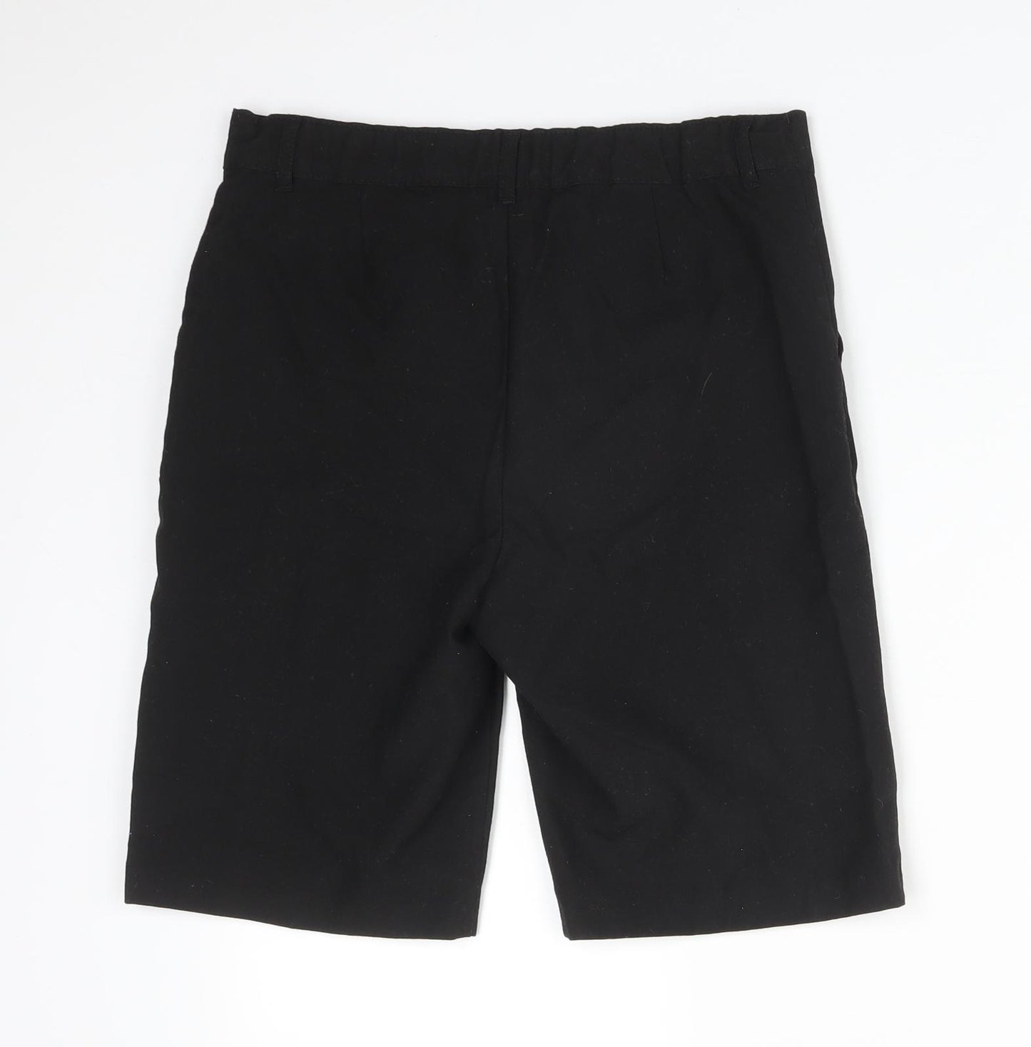 F&F Boys Black  Polyester  Shorts Size 11-12 Years  Regular  - SCHOOL