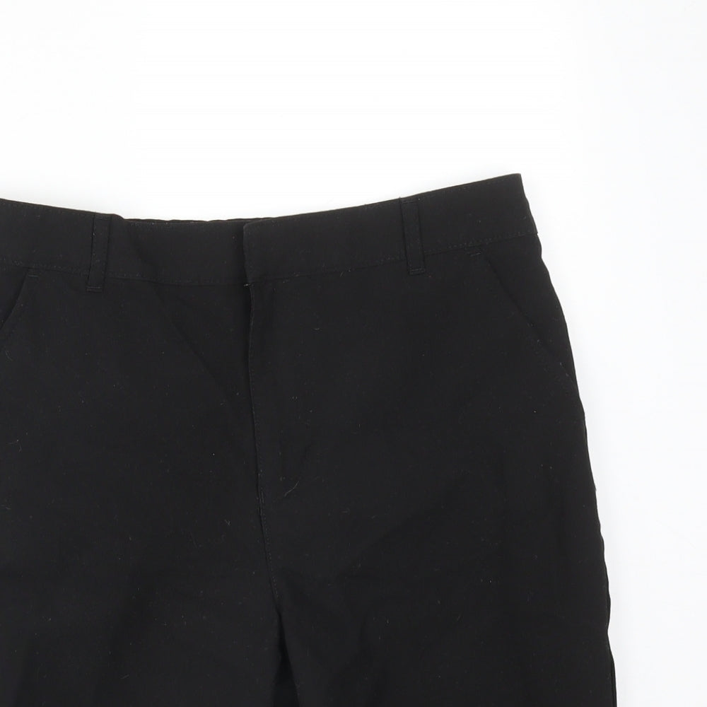F&F Boys Black  Polyester  Shorts Size 11-12 Years  Regular  - SCHOOL