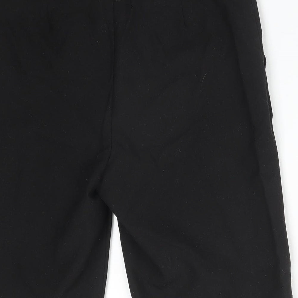F&F Boys Black  Polyester  Shorts Size 11-12 Years  Regular  - SCHOOL